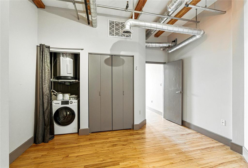 Convenient combo washer/dryer