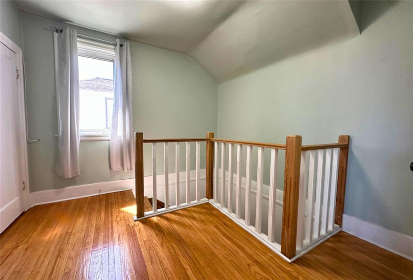 second floor access from main floor suite