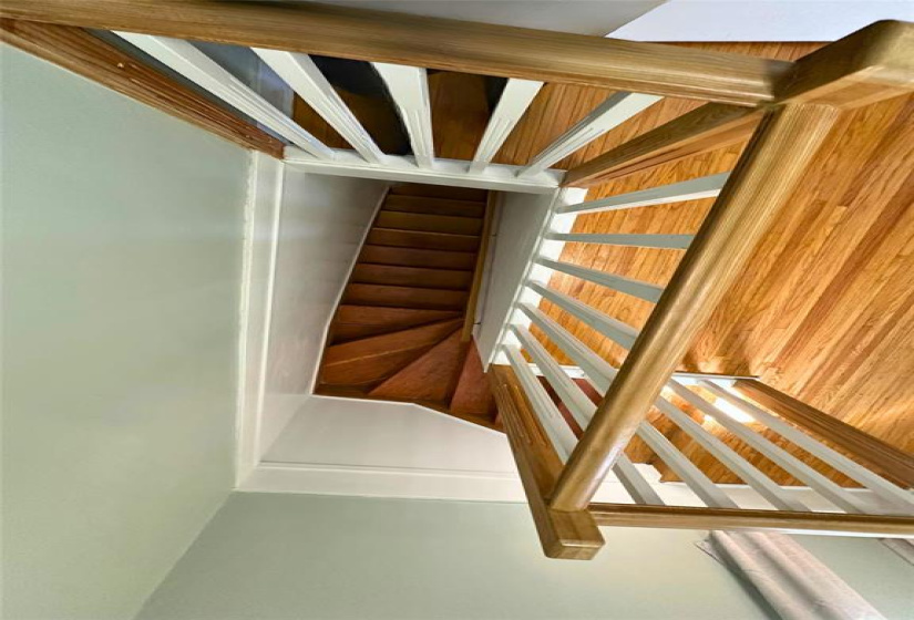 second floor access from main floor suite staircase