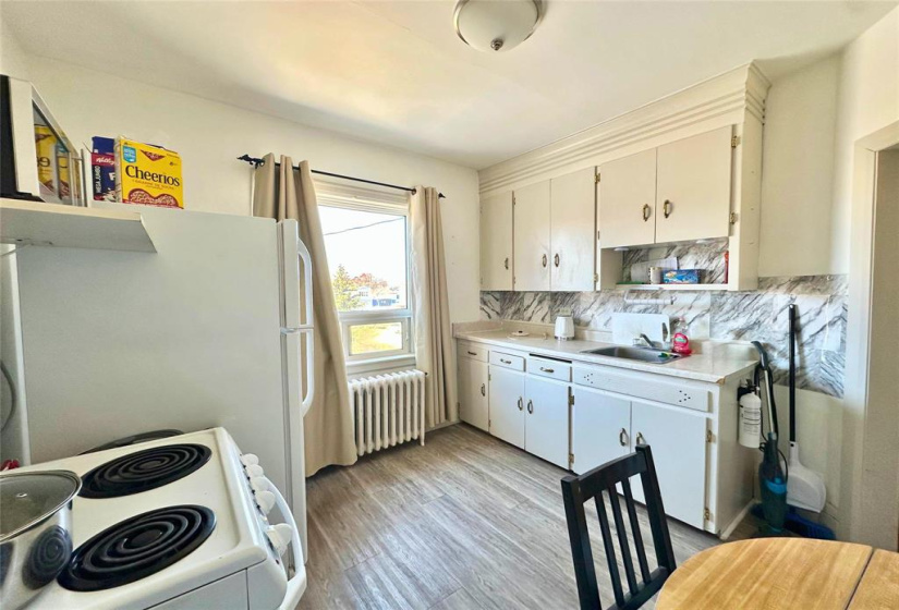 second floor kitchen