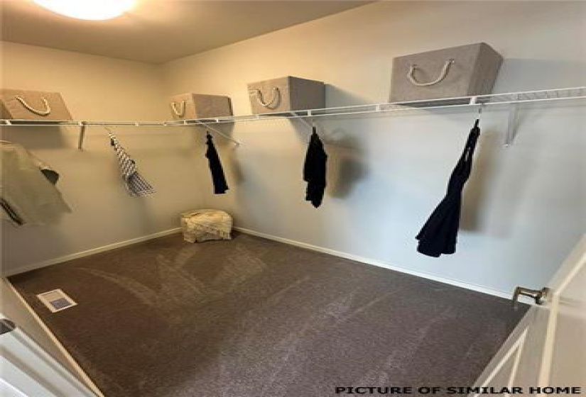 Primary walk-in closet
