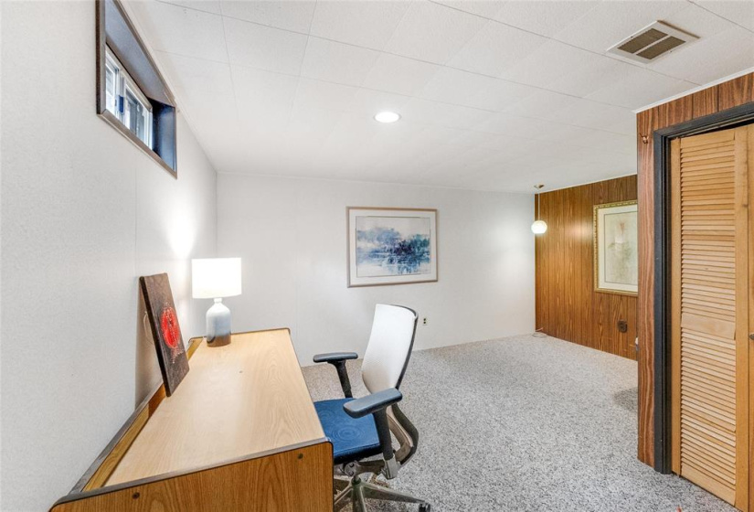 Extra room in the basement