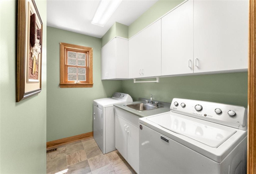 Main floor laundry