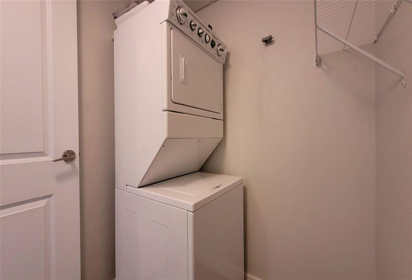 In-suite laundry