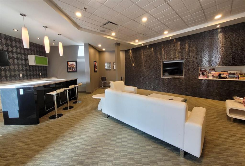 Ultra modern common room