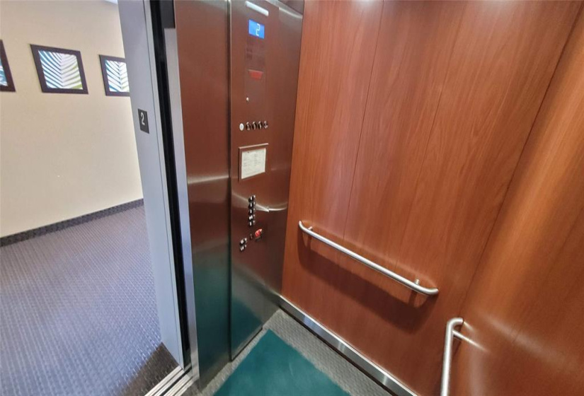Elevator inside