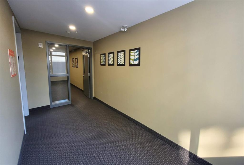 Typical hallway view