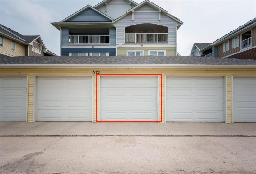 3rd Garage Door from the Middle