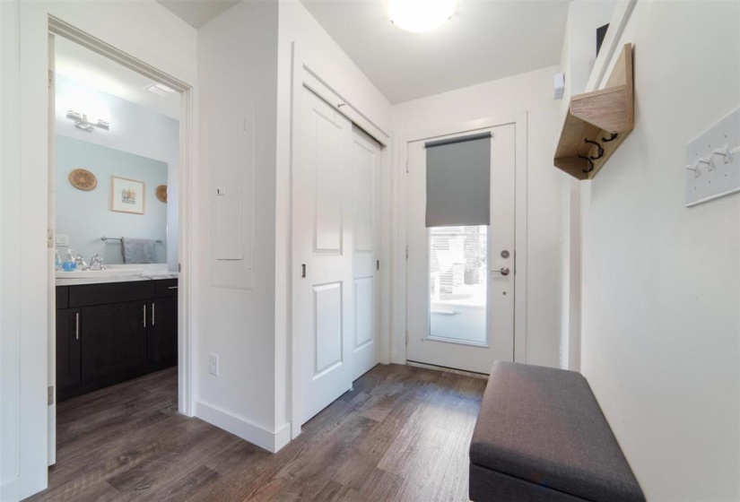 Bright and Inviting Front Entrance