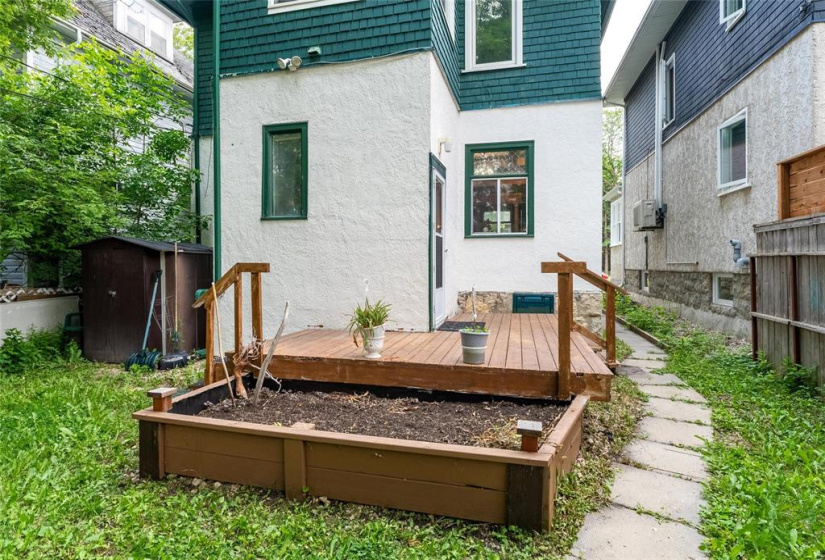 Back deck