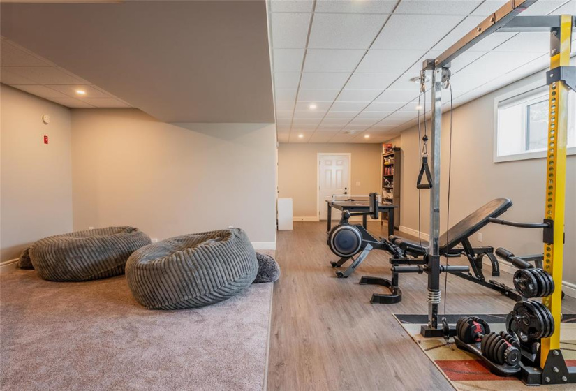 Basement garage access