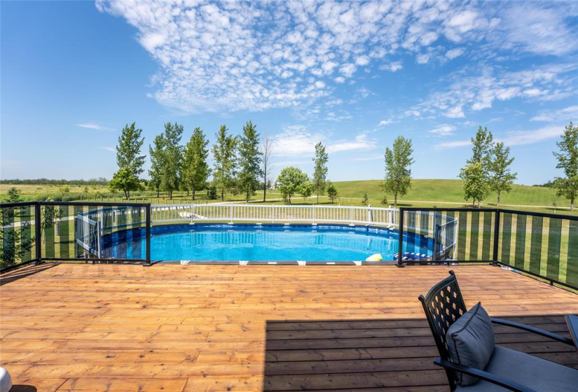Above ground pool