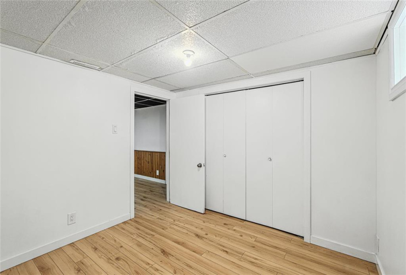basement bedroom