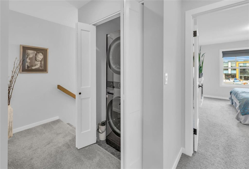 2nd floor laundry with washer/dryer.