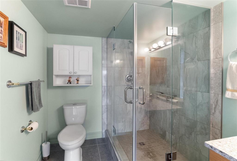 En suite bathroom