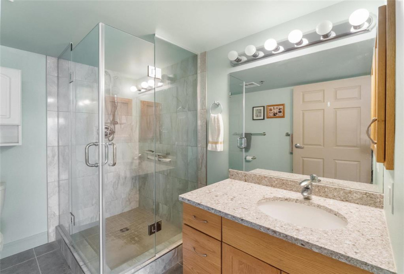 En suite bathroom