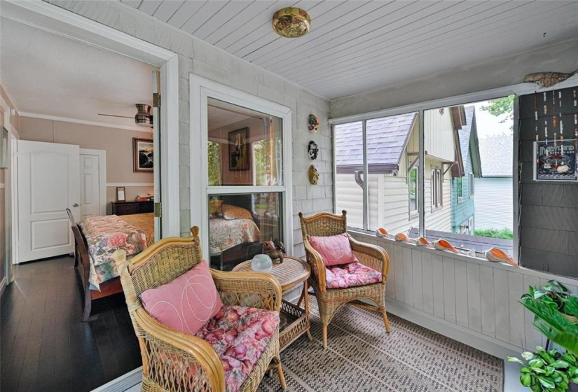 Second Floor Screened in Sunroom