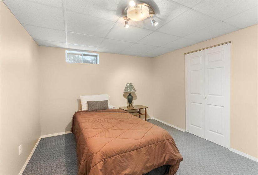 6th bedroom in basement. Also not an egress window