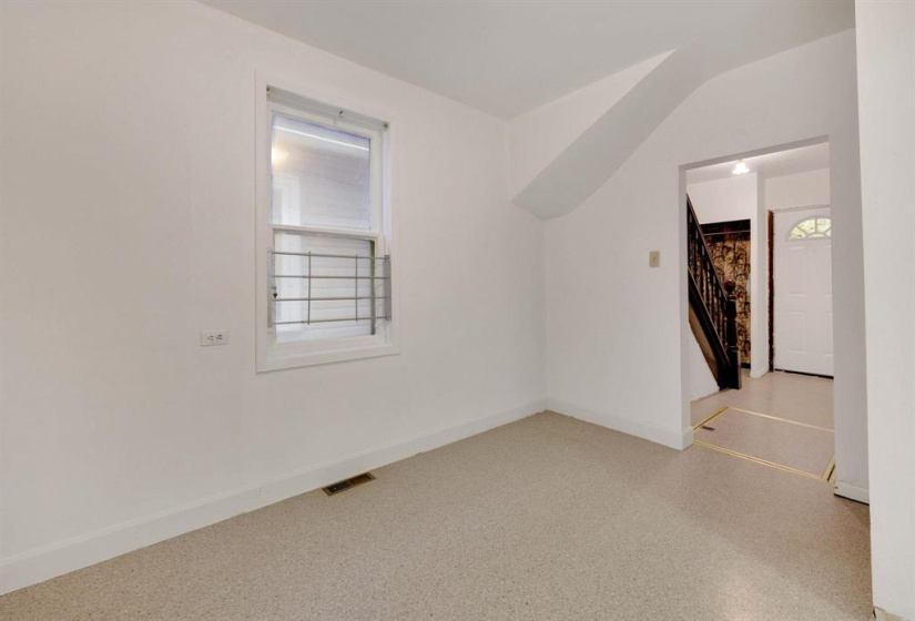 Spacious dining room