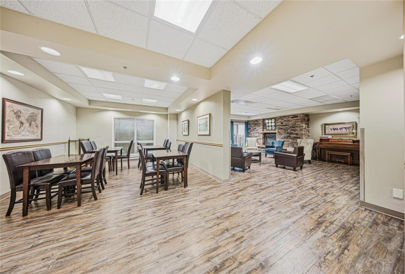 Common room for gatherings
