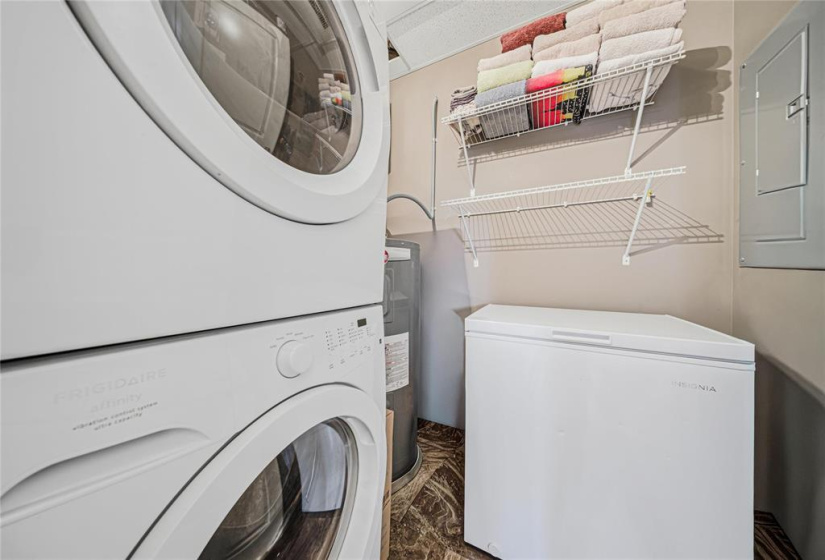 In-suite laundry
