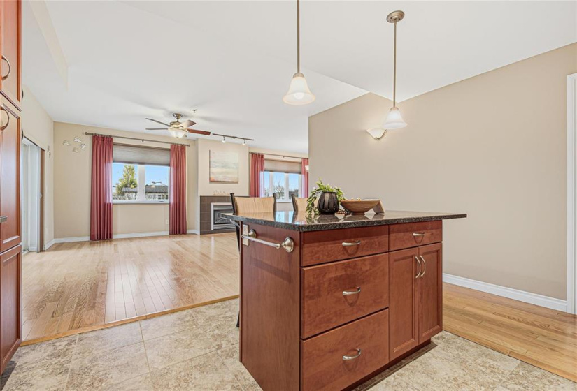 View of all the windows and natural light