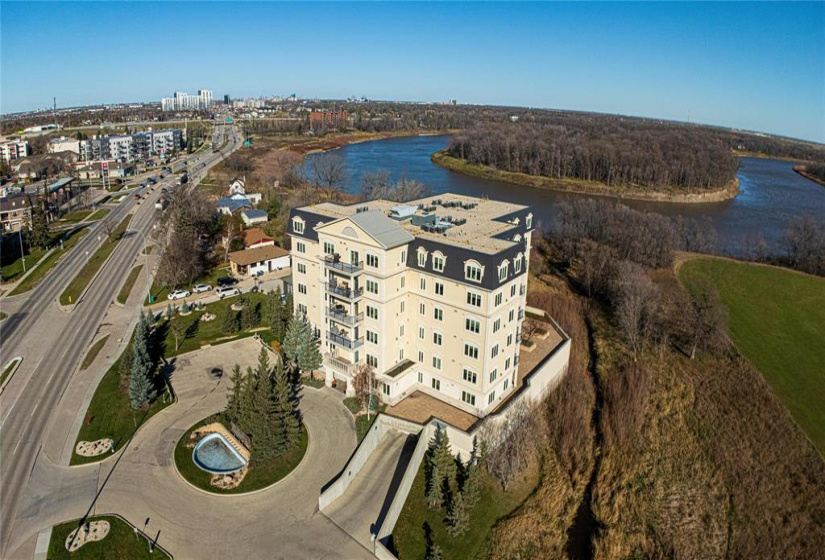 View down North Pembina