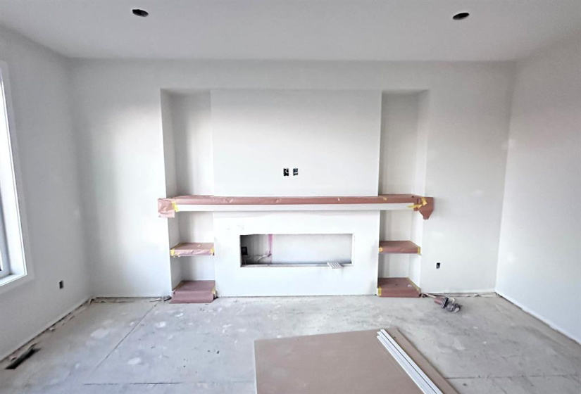 actual home under construction