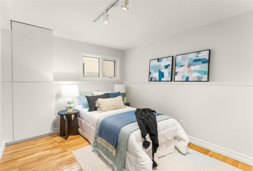 Second lower level bedroom