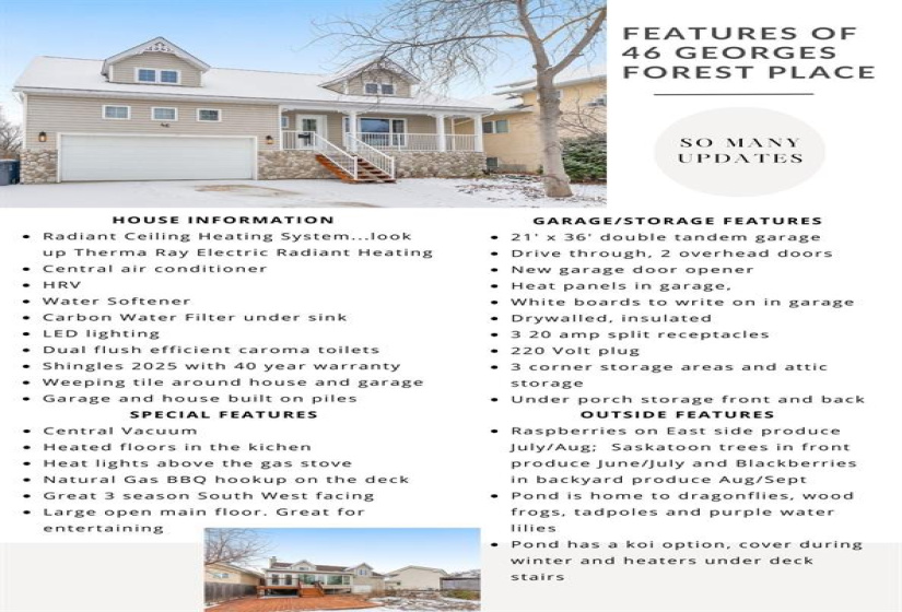 Features of this home