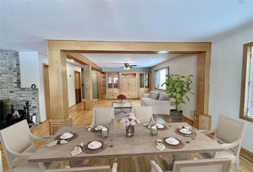 Phot has been virtually staged