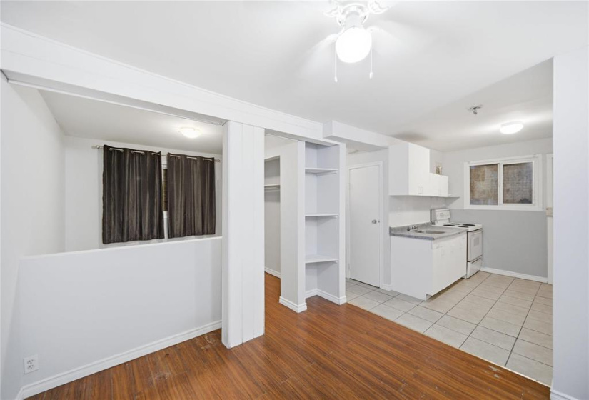 Separate Bungalow Bachelor Unit LR Area