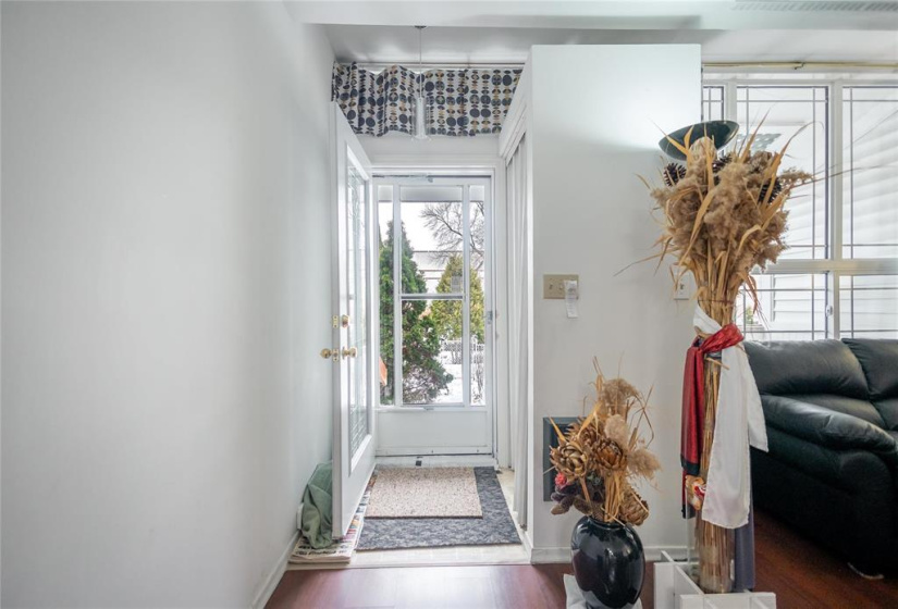 Check out the newer mosaic style front door!