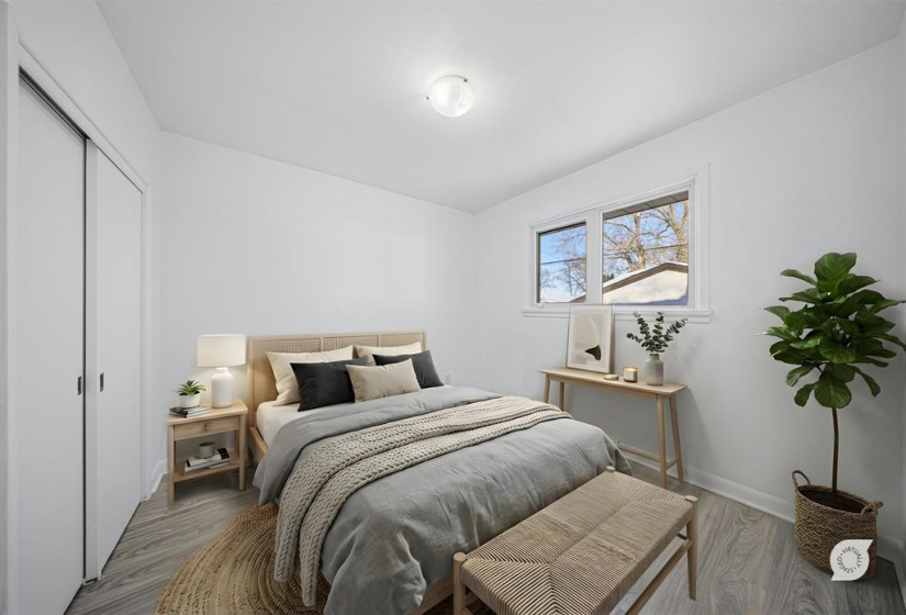 virtually staged bedroom 3