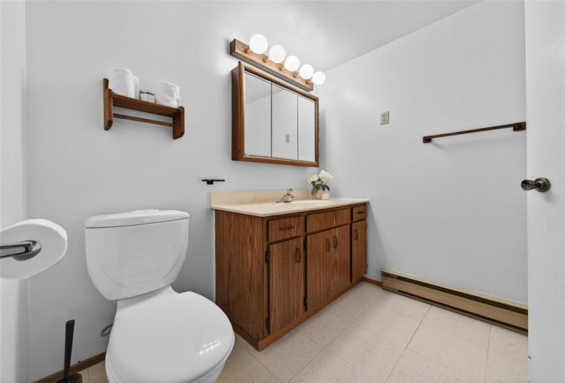 3 piece basement bath.