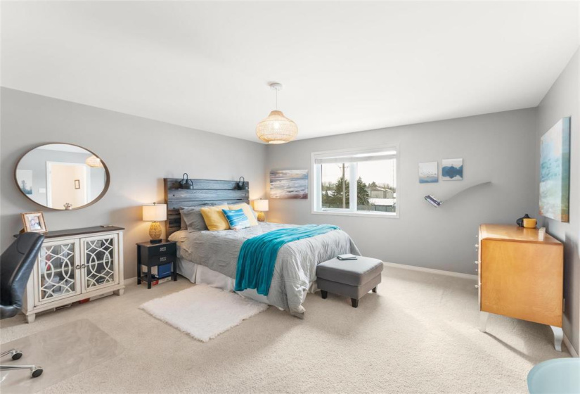 Really large primary bedroom. Both window panes replaced Feb 2026