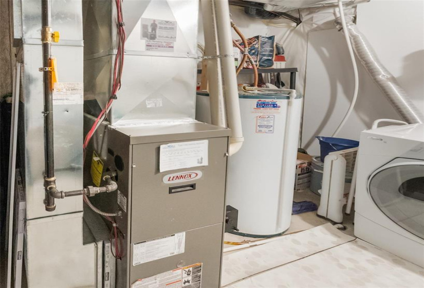 High efficiency furnace.