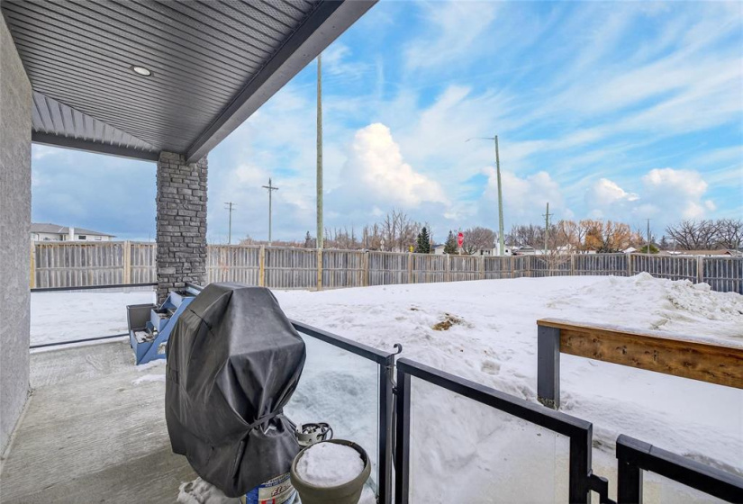 Easily Accessible Patio