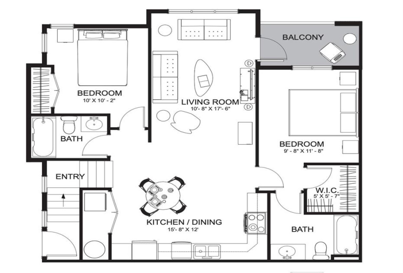 1355 Lee, 2 Bedrooms Bedrooms, 6 Rooms Rooms,2 BathroomsBathrooms,Condominium,For Sale,Lee