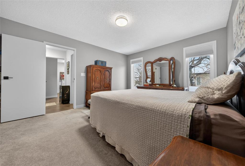 Spacious Primary Bedroom with Double Closets