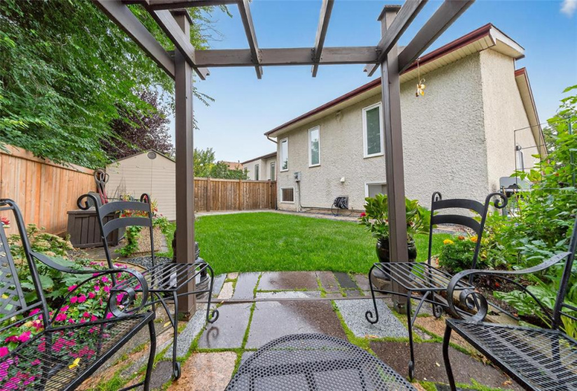 Beautiful Area with Pergola to Enjoy the Long Summer Days and Nights