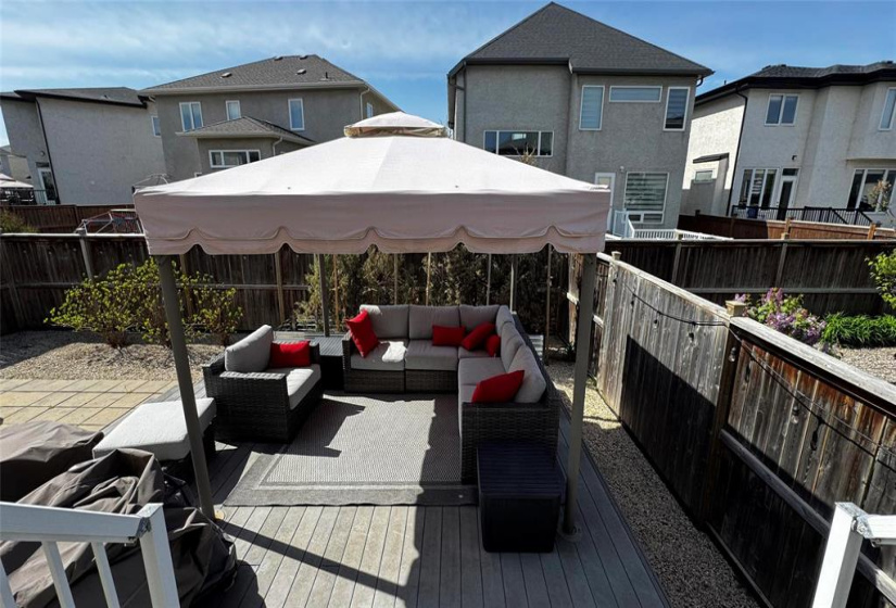 Summer backyard views.