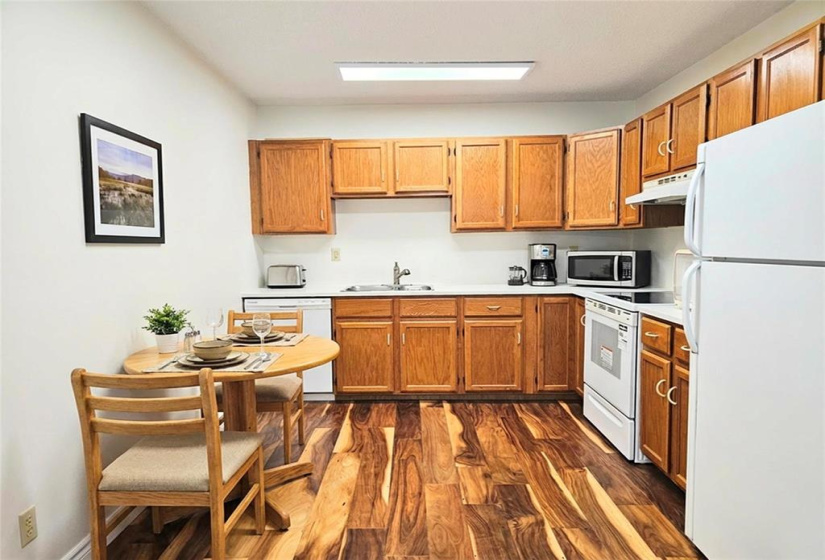 Virtually staged Kitchen