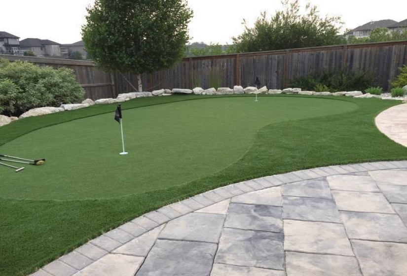 Your very own putting green!