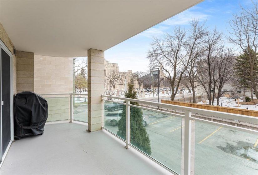 Balcony. View of The Cathedral