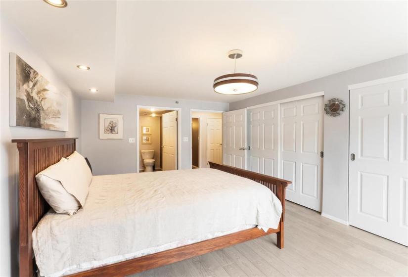 Primary bedroom and ensuite