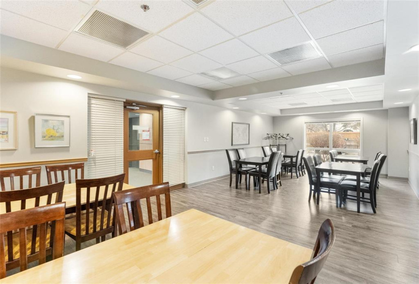 Common room that can be rented.