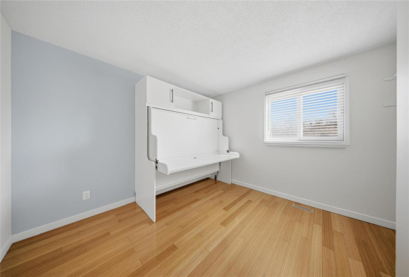 Murphy bed/desk included