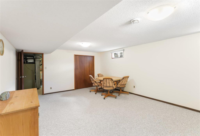 Bonus versatile bedroom or games room. Window does not meet egress