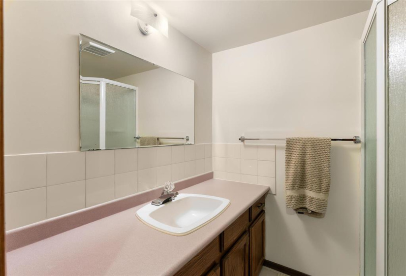 Downstairs 3 piece bathroom